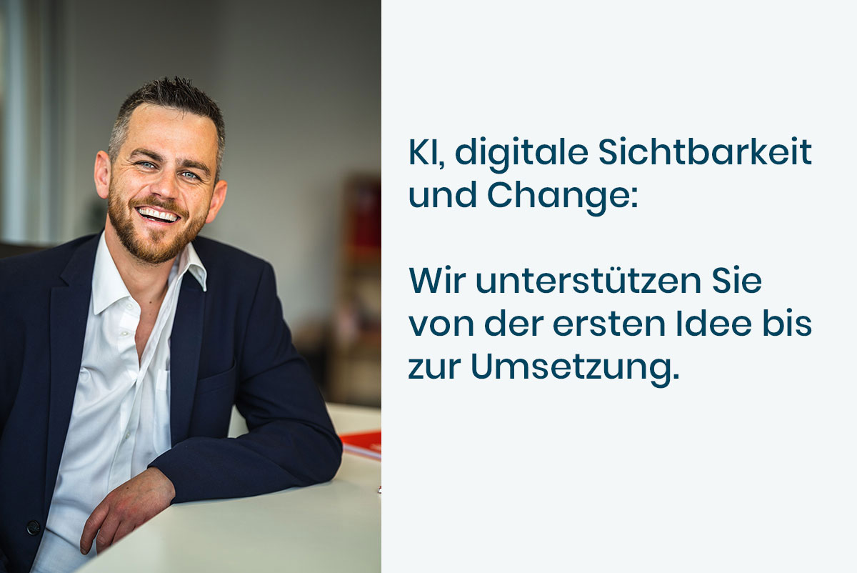 Mann im Büro